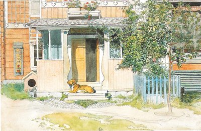 The Veranda by Carl Larsson